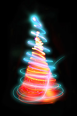 Image showing color christmas tree 