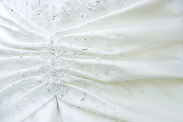 Image showing wedding clothes texture