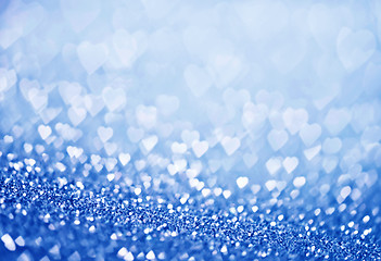 Image showing heart bokeh