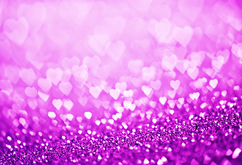 Image showing heart bokeh