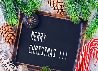 Image showing christmas background