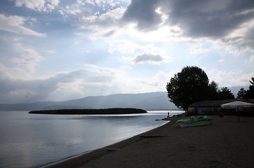 Image showing Ohrid lake, Macedonia