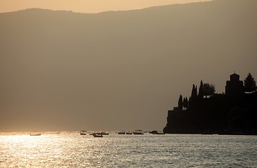 Image showing Ohrid lake, Macedonia