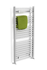 Image showing Chrome towel radiator