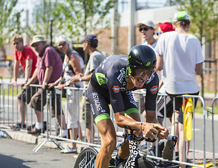 Image showing The Cyclist Brice Feillu - Tour de France 2015