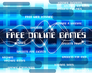 Image showing Free Online Games Means With Our Compliments And Web