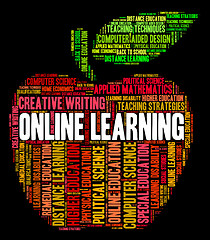 Image showing Online Learning Shows World Wide Web And College