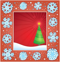 Image showing Christmas subject greeting card 2