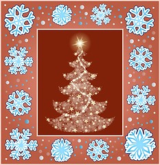 Image showing Christmas composition greeting card 3