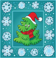 Image showing Christmas topic greeting card 7