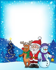 Image showing Christmas characters theme image 3
