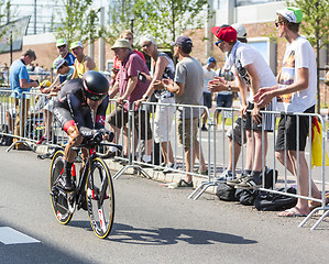 Image showing The Cyclist Dominik Nerz - Tour de France 2015