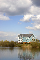 Image showing Lake houses