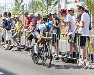 Image showing The Cyclist Michael Matthews - Tour de France 2015