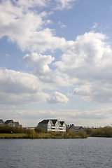 Image showing Lake houses