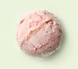 Image showing ice cream ball