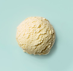 Image showing vanilla ice cream ball