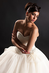 Image showing Young Beautiful Bride