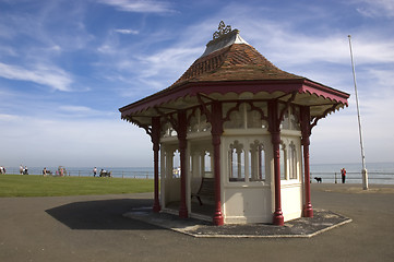 Image showing Seaside shelter