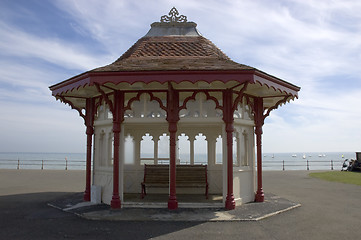 Image showing Seaside shelter