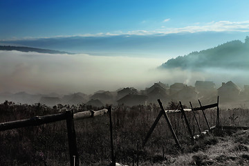 Image showing fog in countryside