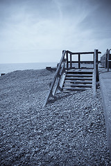 Image showing Blue beach