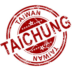 Image showing Red Taichung stamp 