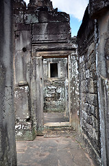 Image showing Bayon Temple At Angkor Wat, Cambodia