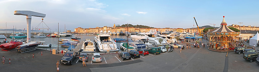 Image showing Saint Tropez Panorama