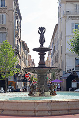 Image showing Fountain in Cannes