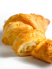 Image showing Fresh Croissant Isolated 