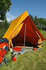 Image showing Camping site