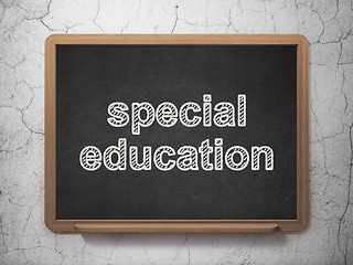 Image showing Education concept: Special Education on chalkboard background