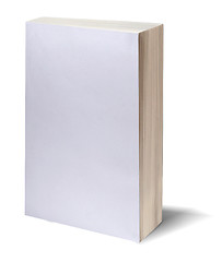 Image showing Blank white book w/path