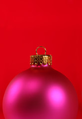 Image showing pink ornament