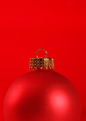Image showing red ornament