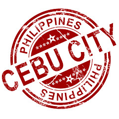 Image showing Red Cebu stamp 