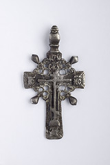 Image showing Antient orchidox slavic cross