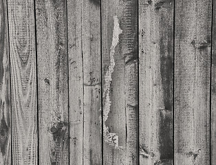 Image showing Map of Chile on weathered wood