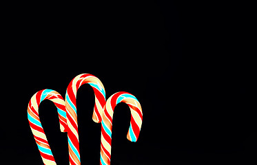 Image showing Festive Background With Lollipops