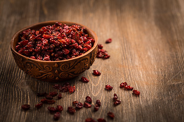 Image showing Dried berberis