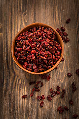 Image showing Dried berberis