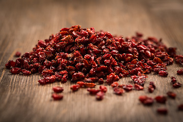 Image showing Dried berberis