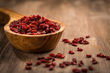 Image showing Dried berberis