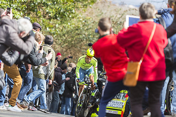 Image showing The Cyclist Alberto Contador - Paris-Nice 2016