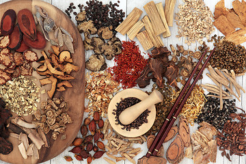 Image showing Chinese Herbs