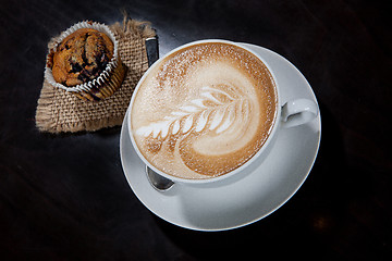 Image showing Coffee And Muffin
