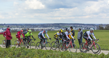 Image showing The Peloton - Paris-Nice 2016