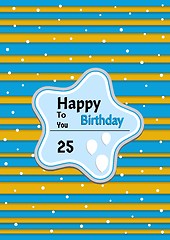 Image showing Funny birthday poster