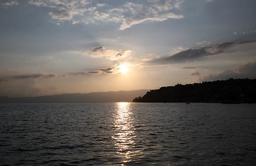 Image showing Ohrid lake, Macedonia